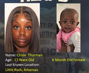 Chloe Thurman and daughter missing Arkansas